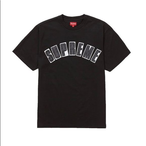 Supreme Other - Arc Applique S/S Top Medium Balck